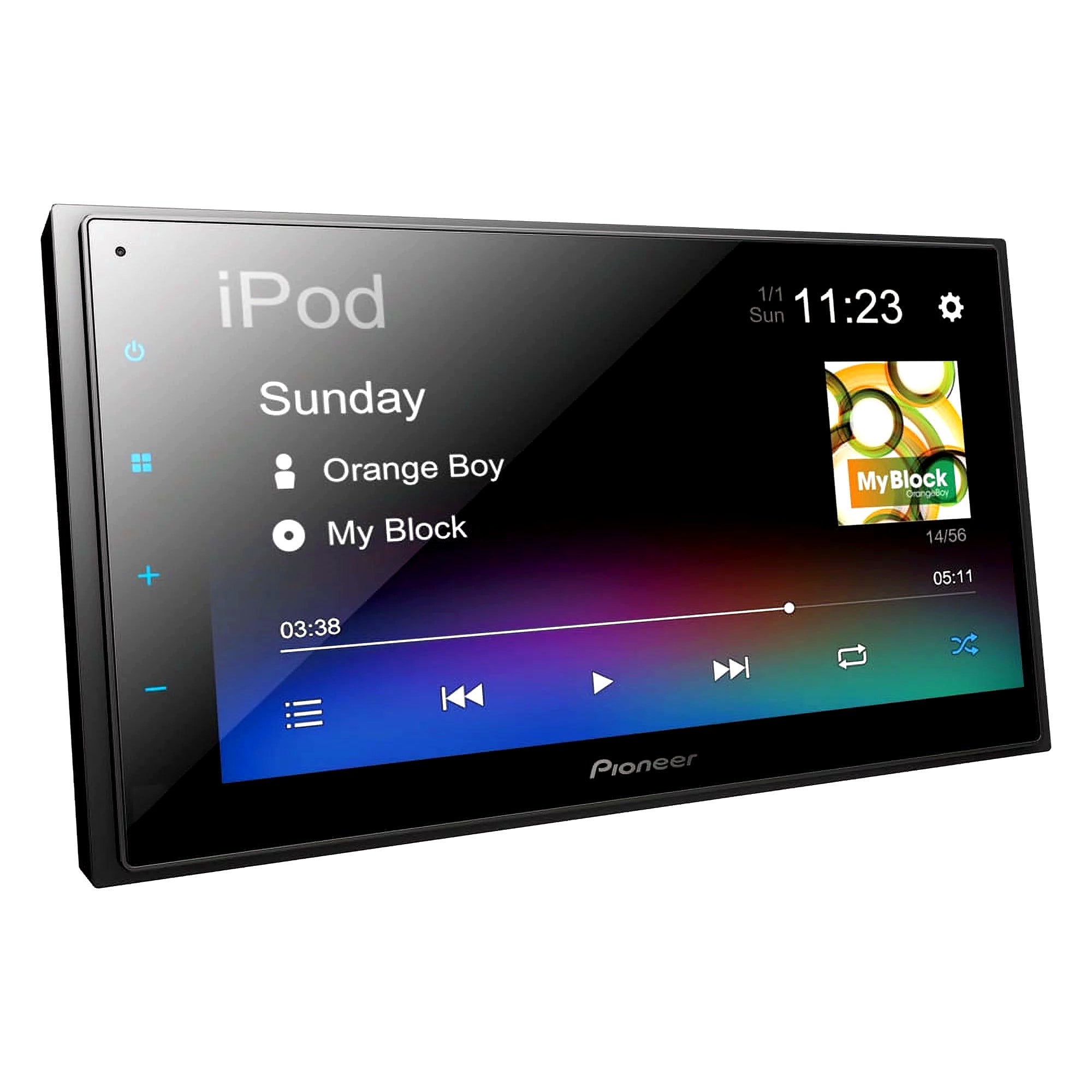 Pioneer DMH-130BT Double Din 6.8