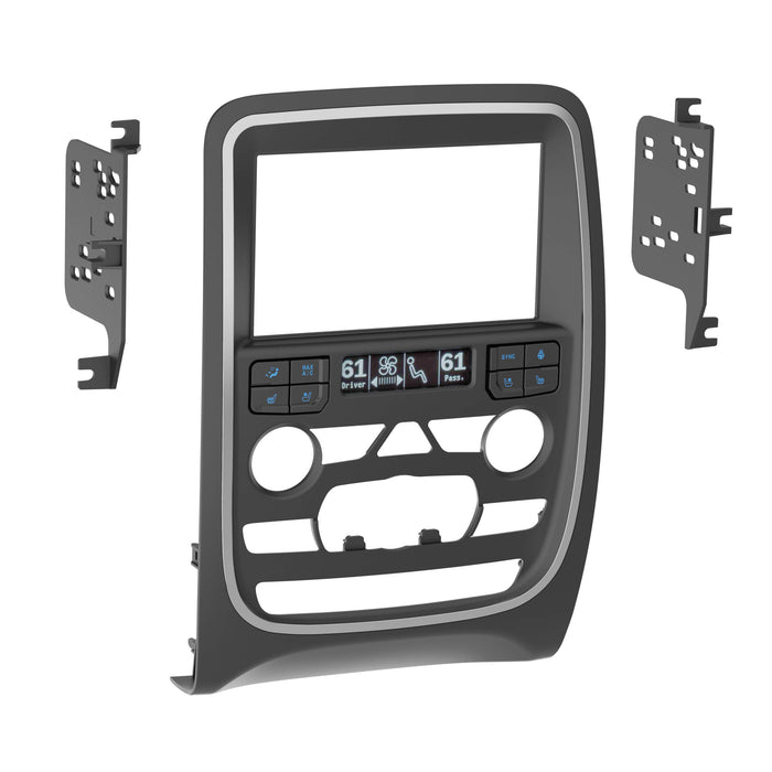 Metra 95-6559B Double DIN Stereo Install Dash Kit for Select DODGE DURANGO 2014-2020 Vehicles