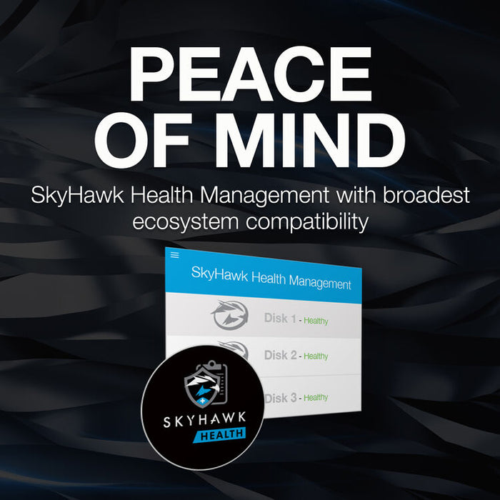 Seagate SkyHawk AI 8TB Surveillance Hard Drive 3.5" SATA 6Gb/s Internal HDD for Security DVR/NVR
