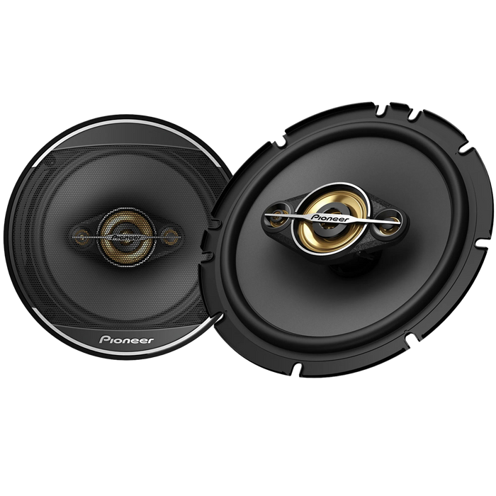 Pioneer TS-A1681F 6.5" 350 Watt 4-Way Full-Range Coaxial Car Speakers (pair)