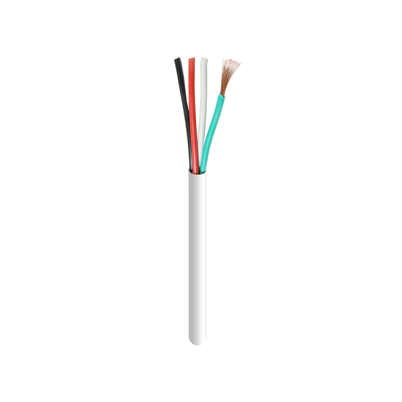 Logico 14/4 Audio Speaker Wire CL2 In-Wall 14 AWG 4 Conductor Bulk Cable 250ft