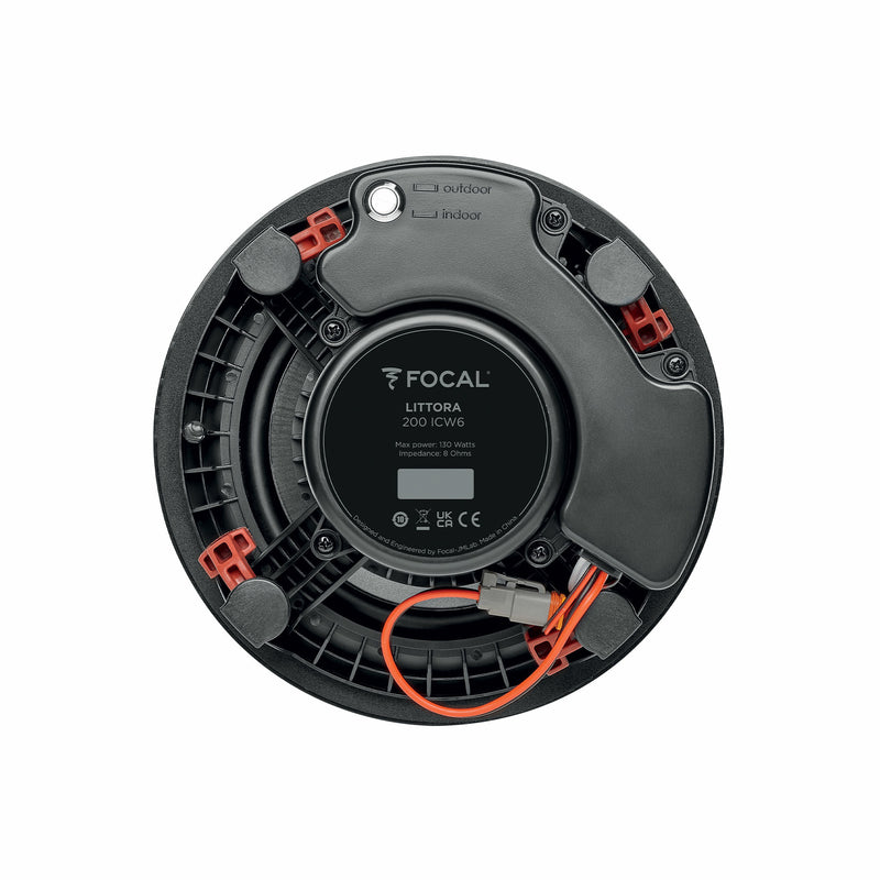 Focal Littora 200 ICW 6 130W 6.5" 8 Ohm in-Wall/in-Ceiling Indoor Outdoor 2-Way Speaker (Each)