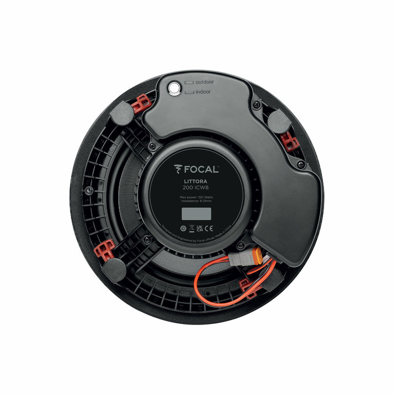 Focal Littora 200 ICW 8 150W 8" 8 Ohm in-Wall/in-Ceiling Indoor Outdoor 2-Way Speaker (Each)