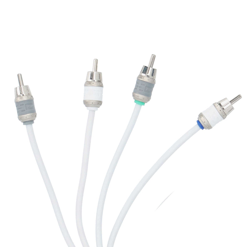 T-Spec V10R174 v10 Series 4-Channel Marine Grade Ultra-flexible RCA Audio Cable 17FT