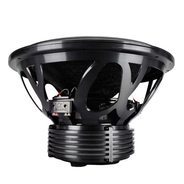 Alphasonik VSW815D2 VENUM Series 15" 2000 Watts Max / 500 Watts RMS Dual 2 Ohm Car Subwoofer (Single)