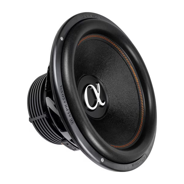 Alphasonik VSW815D2 VENUM Series 15" 2000 Watts Max / 500 Watts RMS Dual 2 Ohm Car Subwoofer (Single)