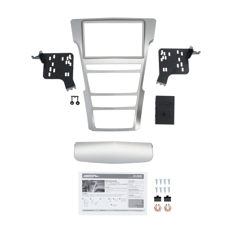 Metra 95-3081S Single/Double Din Radio Installation Kit for Select Cadillac 2008-2014
