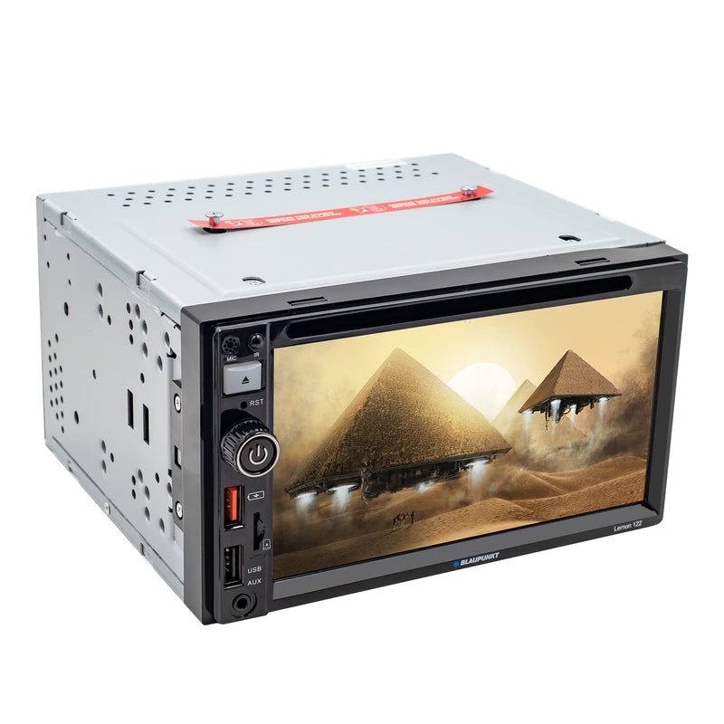 Blaupunkt LEMON 122 6.5" Multimedia Car Stereo Touchscreen DVD/CD AM/FM with Bluetooth