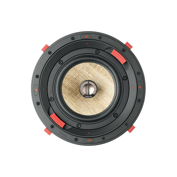 Focal 300 ICW6 130W Max Power 8 Ohms in-Wall/in-Ceiling Speaker with a 6.5" Flax Woofer (Each)