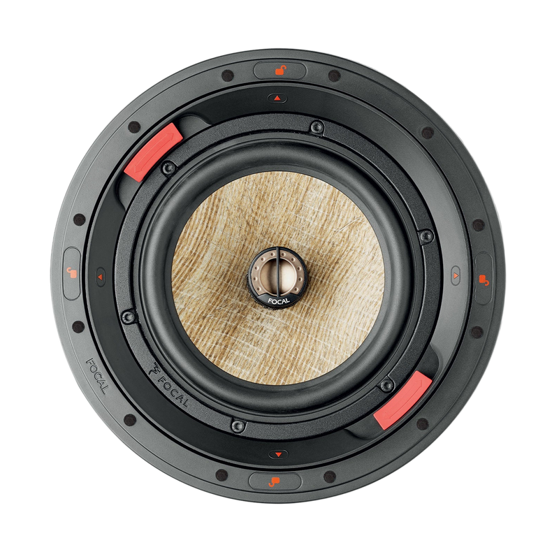 Focal 300 ICW8 Hi-Fi 8" 150W Max Power 8 Ohms In-Wall / In-Ceiling 2-Way Coaxial Speaker (Each)