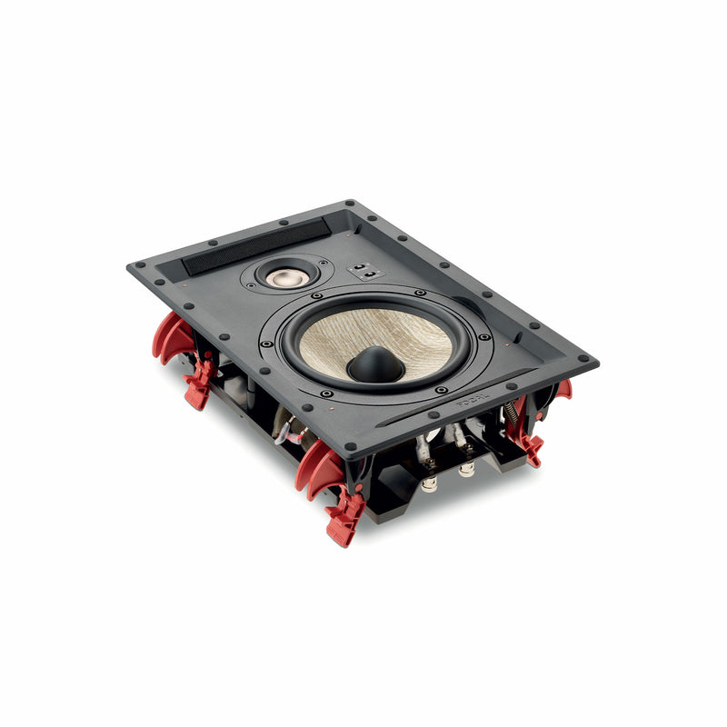 Focal 300 IW6 6.5" 130W Max Power 8 Ohm 2-Way In-Wall Speaker with FREE Mounting Kit, (Each)