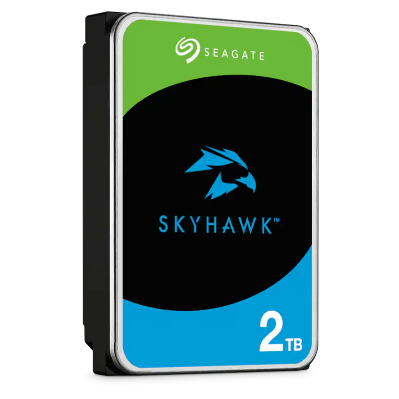 Seagate Skyhawk 2TB Surveillance Hard Drive 3.5" SATA 6GB/s Internal HDD for Security DVR/NVR