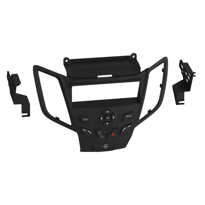 Metra 99-5825B Single DIN Black Stereo Dash Kit for 11-up Ford Fiesta