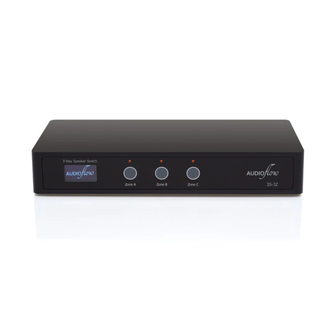Audioflow Audioflow 3S-3Z 3 Way Speaker Switch Selector Box Smart WiFi