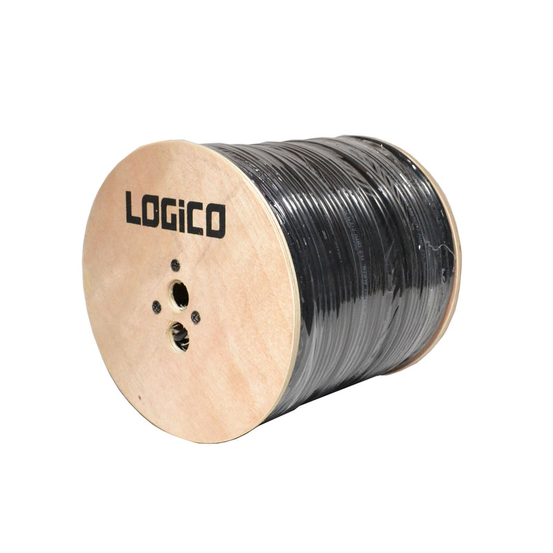 RG6 Quad Shield Direct Burial 18AWG Wire CMX Coax 3GHz Outdoor Cable 1000ft