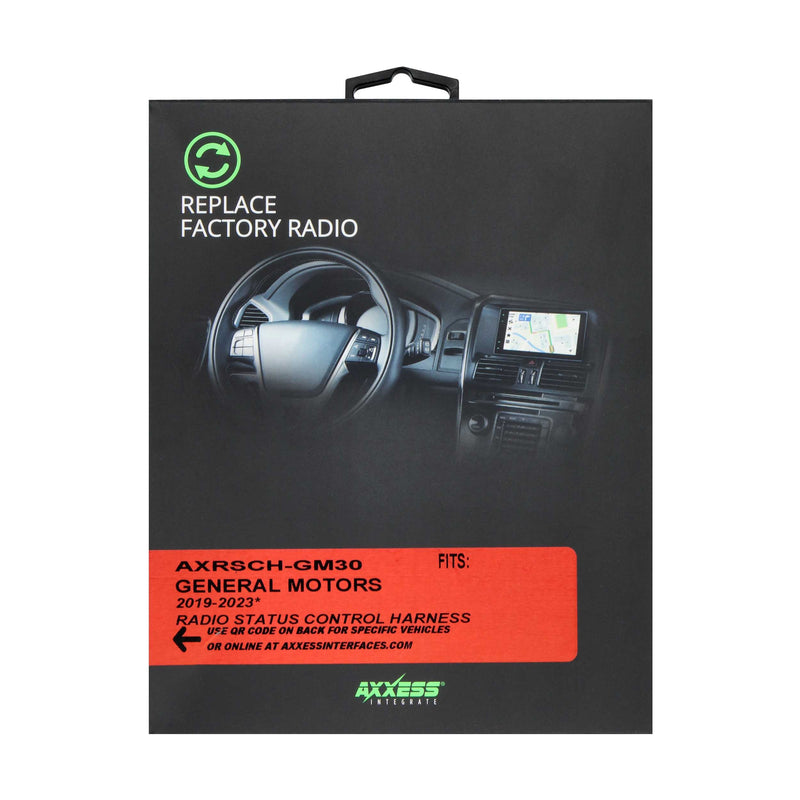 Axxess AXRSCH-GM30 Radio Status Control Harness for Select GM 2019-2024 (non-amplified)