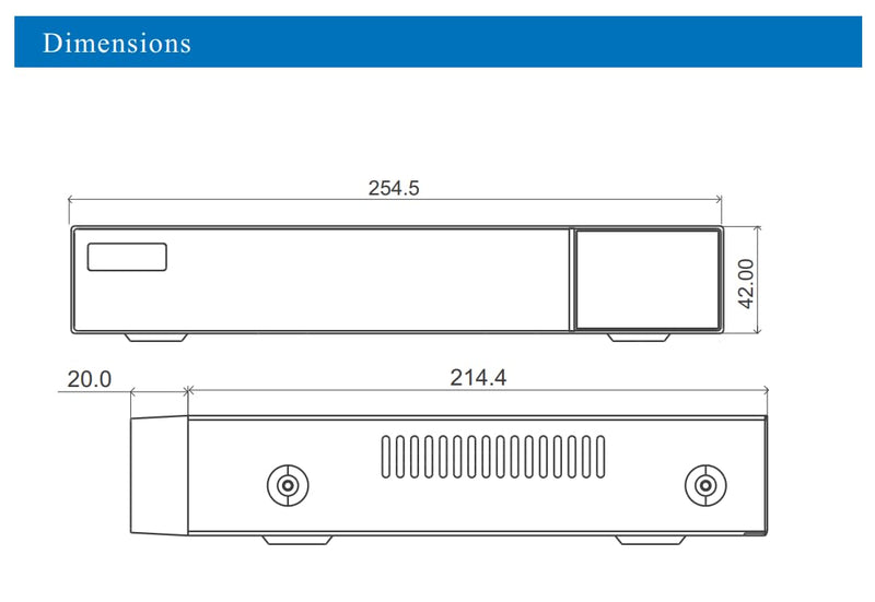 ED8016H5-BN2 Titanium 16CH 5MP Lite Hybrid 4 in 1 DVR with 1 x SATA & NDAA Compliant with 4TB HDD