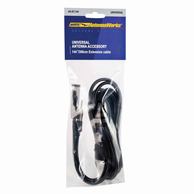 Metra 44-EC144 12 ft Car Stereo Antenna Adapter Extension Plug Cable