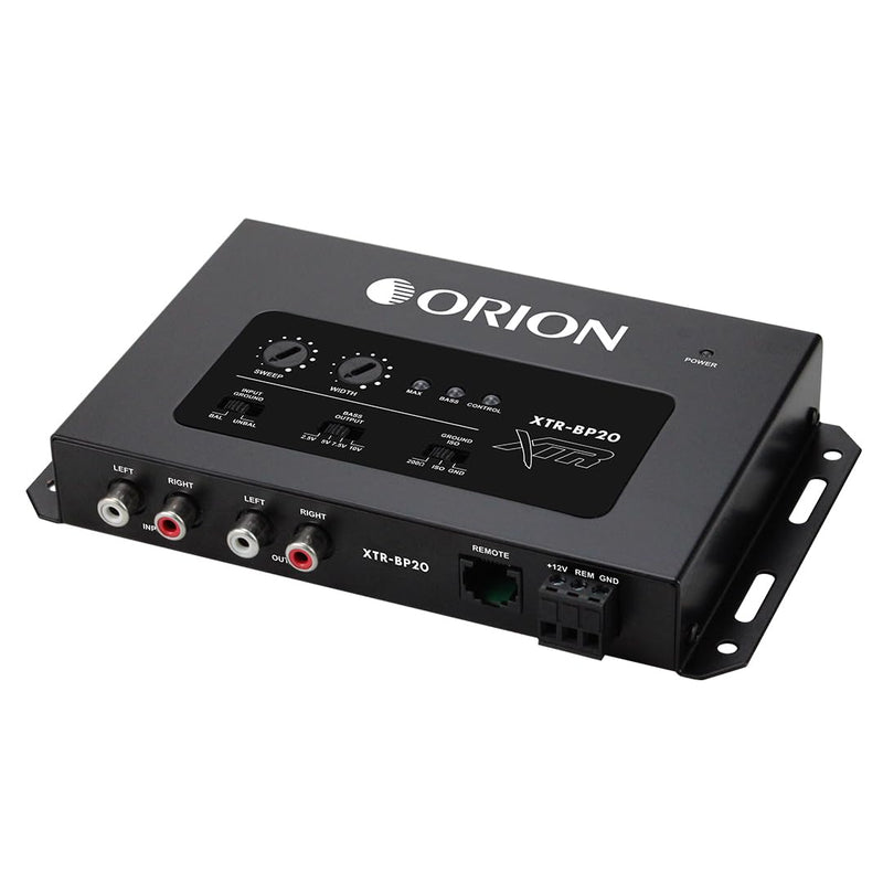 Orion XTR-BP20 Digital Bass Processor with 10V Output & Precision Bass Control