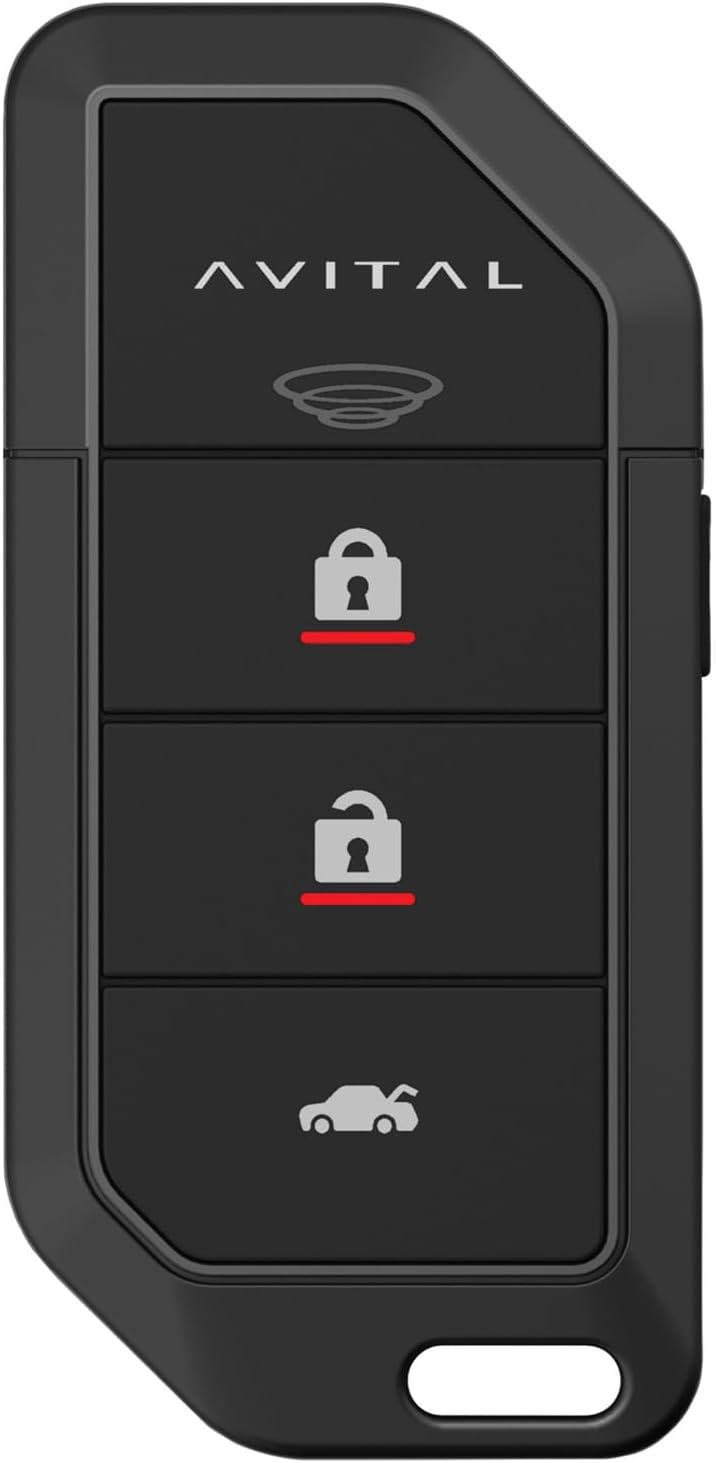 Avital 3308L 2-Way LCD Vehicle Security System with 2 Remotes (Compatible with Directed by VOXX SmartStart-Pro)