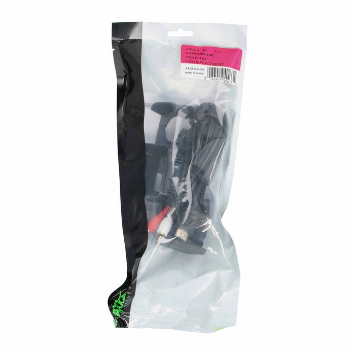 Axxess AXUSB-JP1 USB/AUX/HDMI 3 feet Dash Panel for Select 2015-Up Chrysler/Dodge/Jeep Vehicles