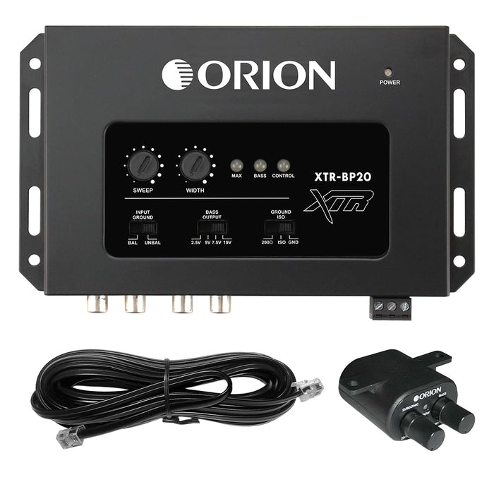Orion XTR-BP20 Digital Bass Processor with 10V Output & Precision Bass Control