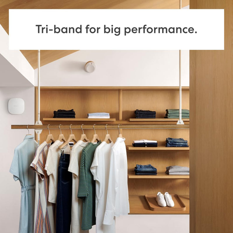 eero PoE 7 Tri‑Band Wi‑Fi 7 BE10800 Wireless AP/Router PoE+ Dual 10GbE Ceiling/Wall Mount