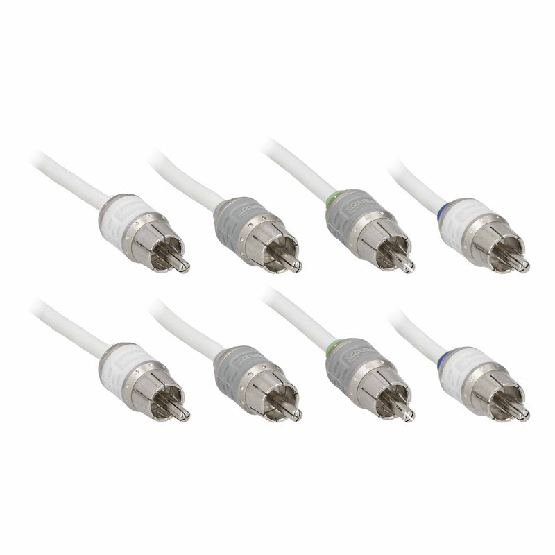 T-Spec V10R174 v10 Series 4-Channel Marine Grade Ultra-flexible RCA Audio Cable 17FT