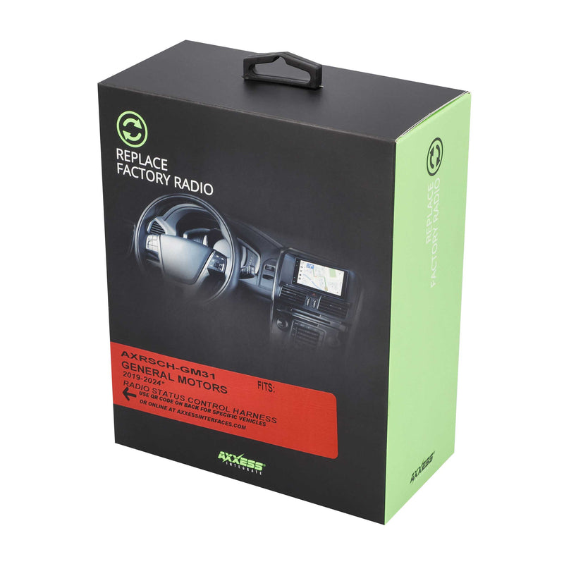 Axxess AXRSCH-GM31 Radio Status Control Harness for Select GM 2019-2024 (non-amplified)