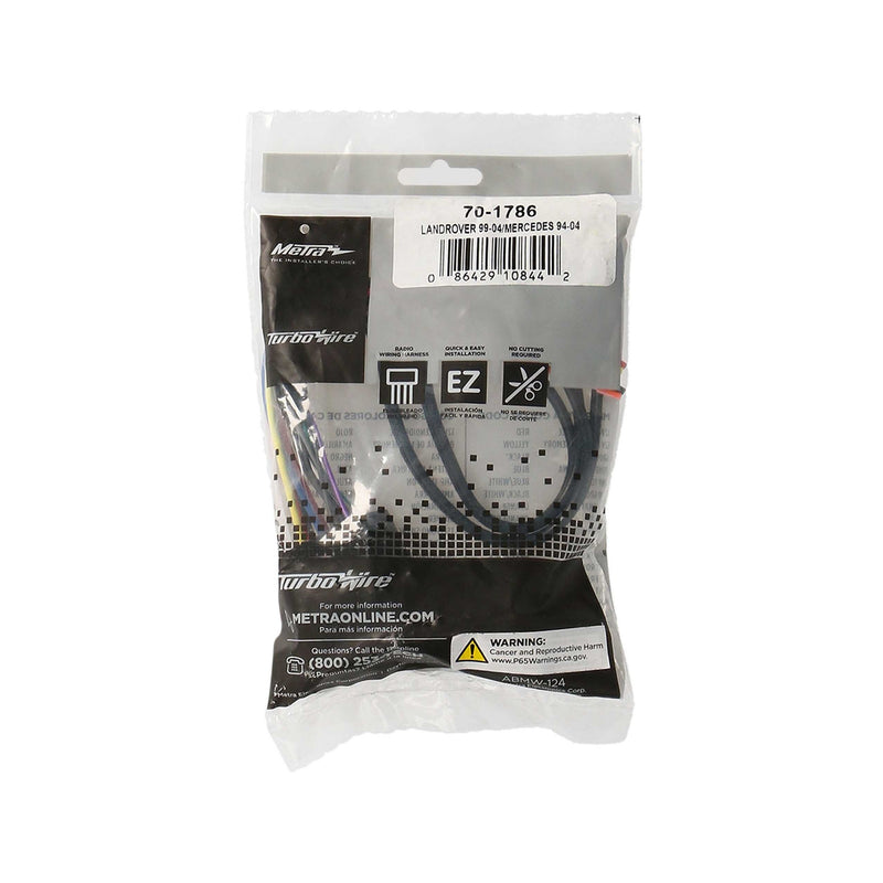 Metra 70-1786 Amp Integration Harness for Select Land Rover/Mercedes