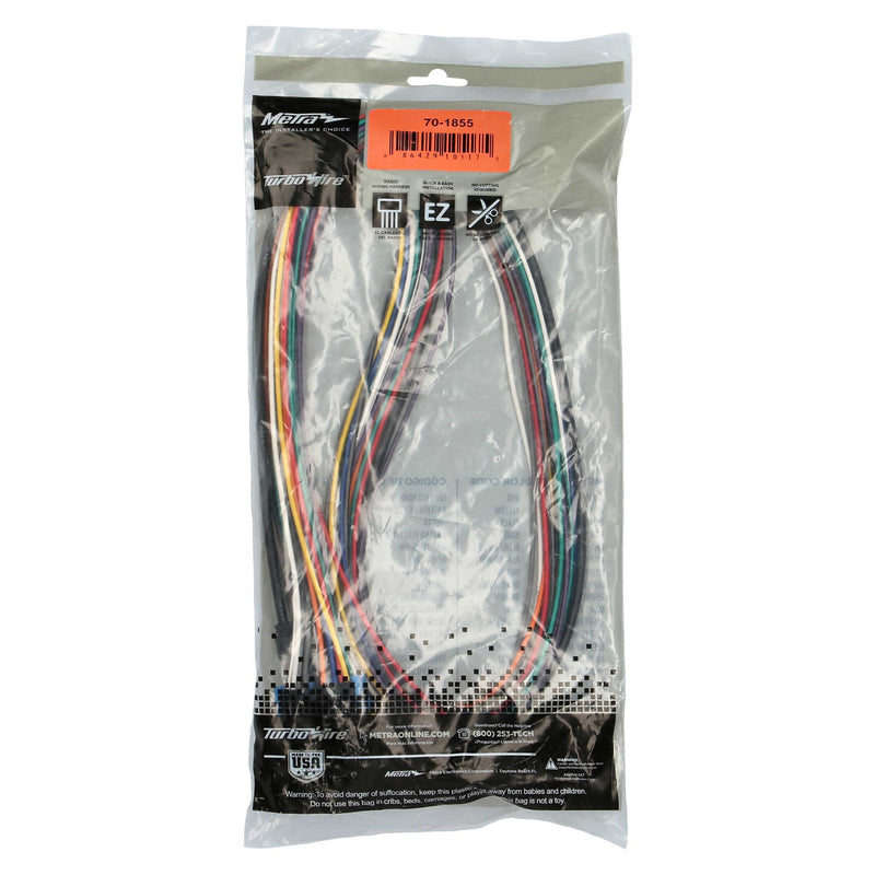 Metra 70-1855 Tuner Bypass Wire Harness for Select Buick/Chevrolet/GMC models 1988-1994