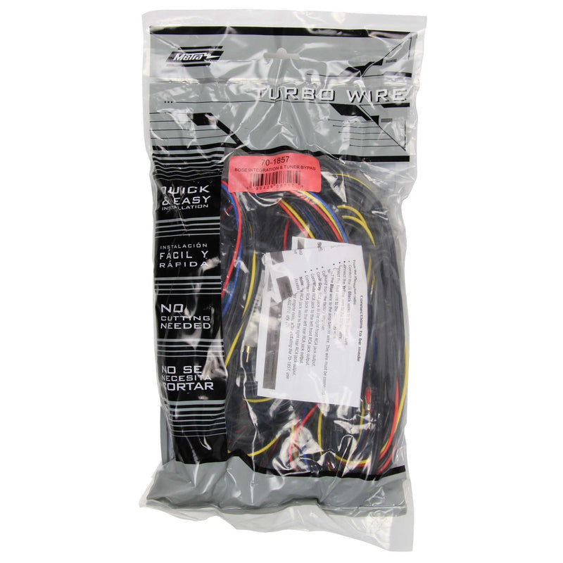 Metra 70-1857 Tuner Bypass & Bose Amplifier Integration Wire Harness