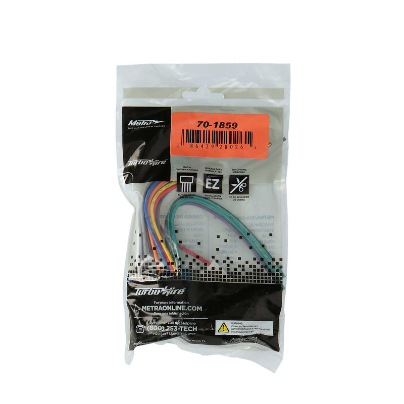 Metra 70-1859 GM Full-Size Trucks w Factory Amp 1995-2002 Amp Harness