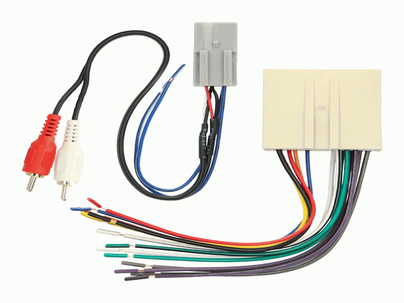 Metra 70-5521 Amp Wire Harness for Select Ford/Lincoln/Mercury models 1998-2012