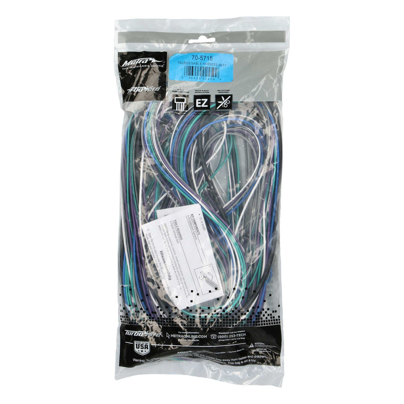 Metra 70-5715 Radio Receiver Brain Byp Wiring Harness for Ford Taurus/Mercury Sable 1996-1999