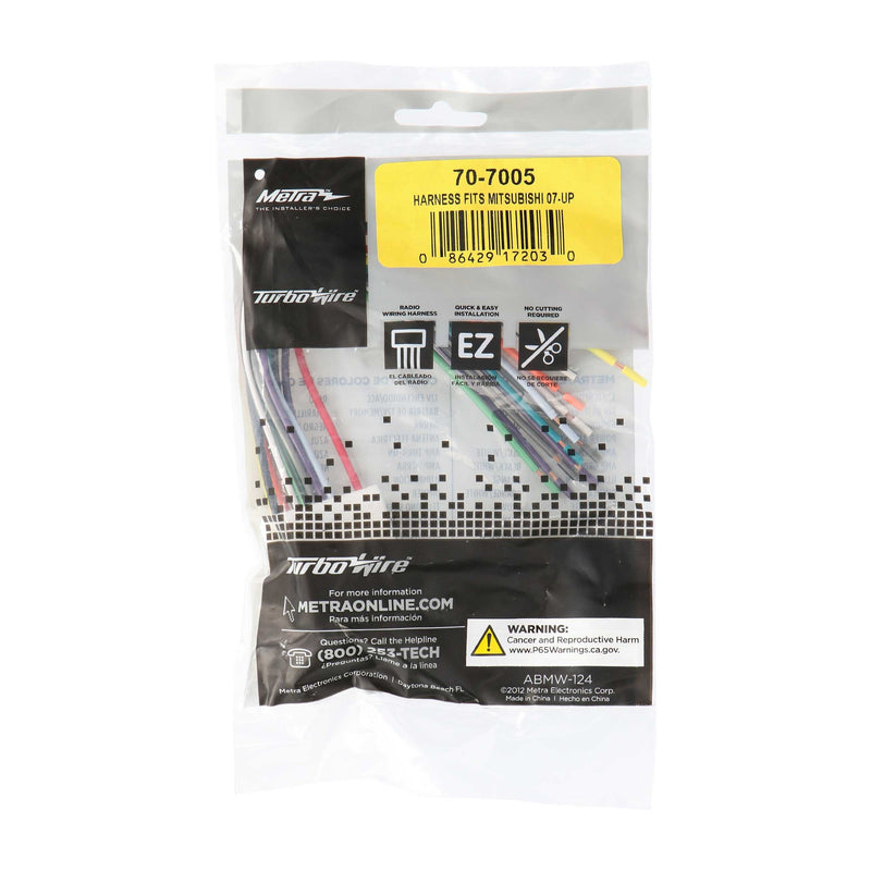 Metra 70-7005 Harness for Select Mitsubishi 2007-Up