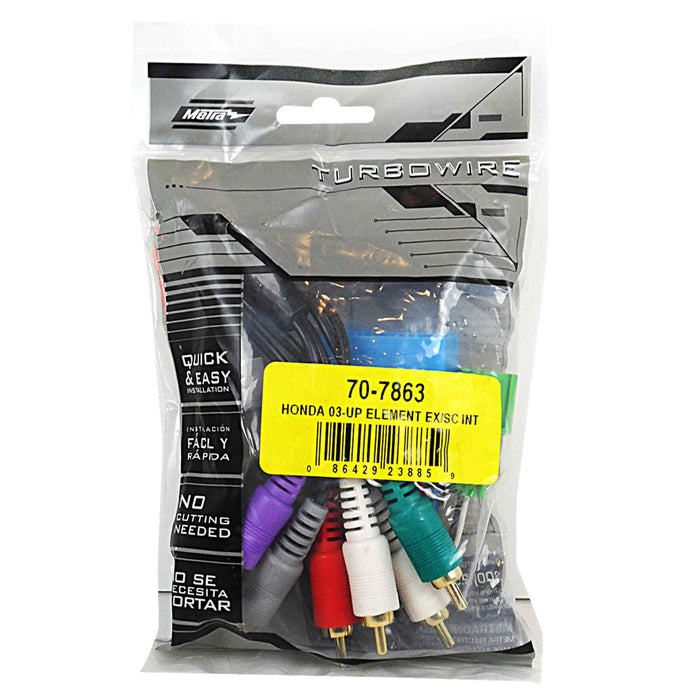 Metra 70-7863 Amplifier Retention Harness for 2003-2011 Honda Element