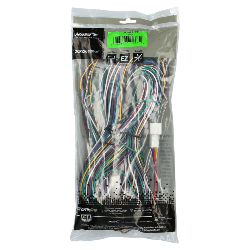 Metra 70-8117 Amp Bypass Harness for 2003-2006 Toyota with JBL System