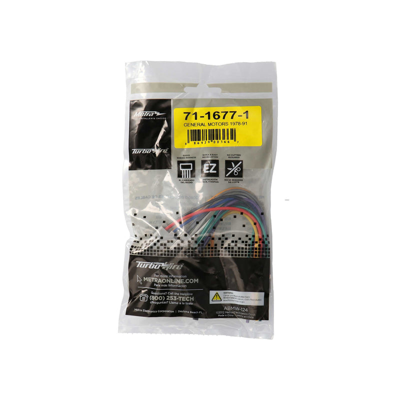 Metra 71-1677-1 Harness for Select Buick/Cadillac/Chevy/GMC/Pontiac