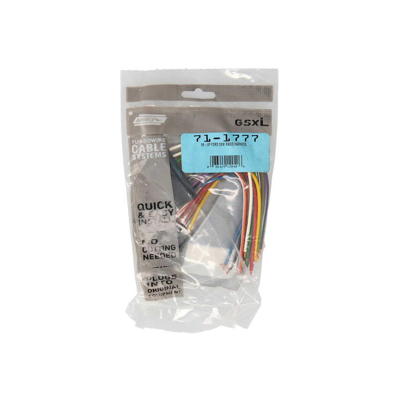 Metra 71-1777 OEM Radio Wire Harness for Select Ford Focus 00-04 Mercury Cougar 99-02