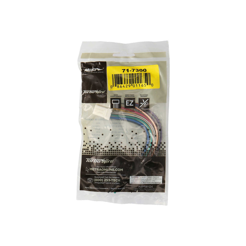 Metra 71-7300 OEM Radio Power 4 Speaker Harness for Select Hyundai 1990-2001