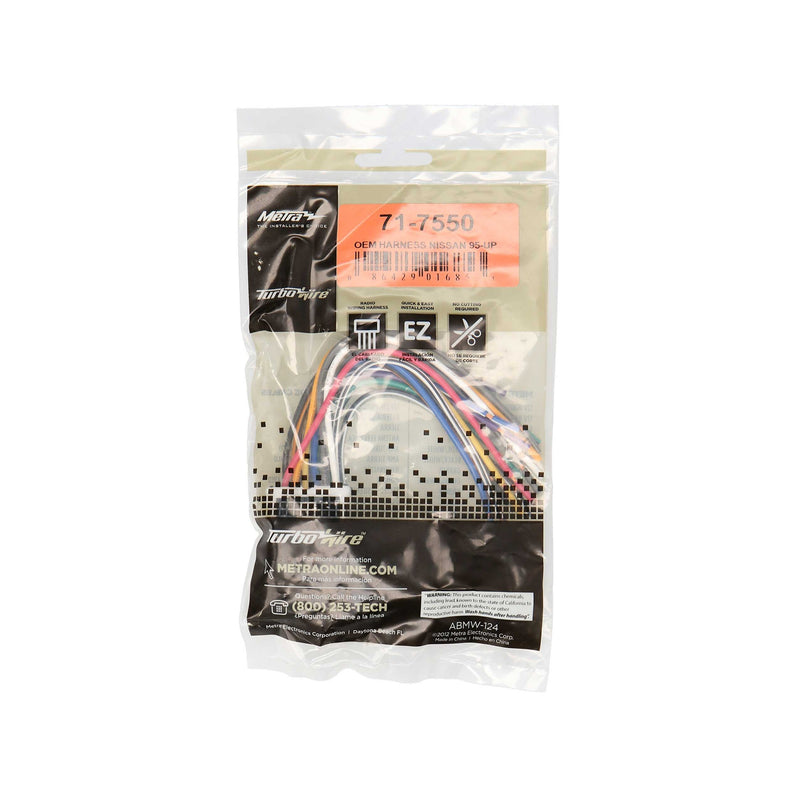Metra 71-7550 Power 4 Speaker Harness for Select Nissan 1995-2007