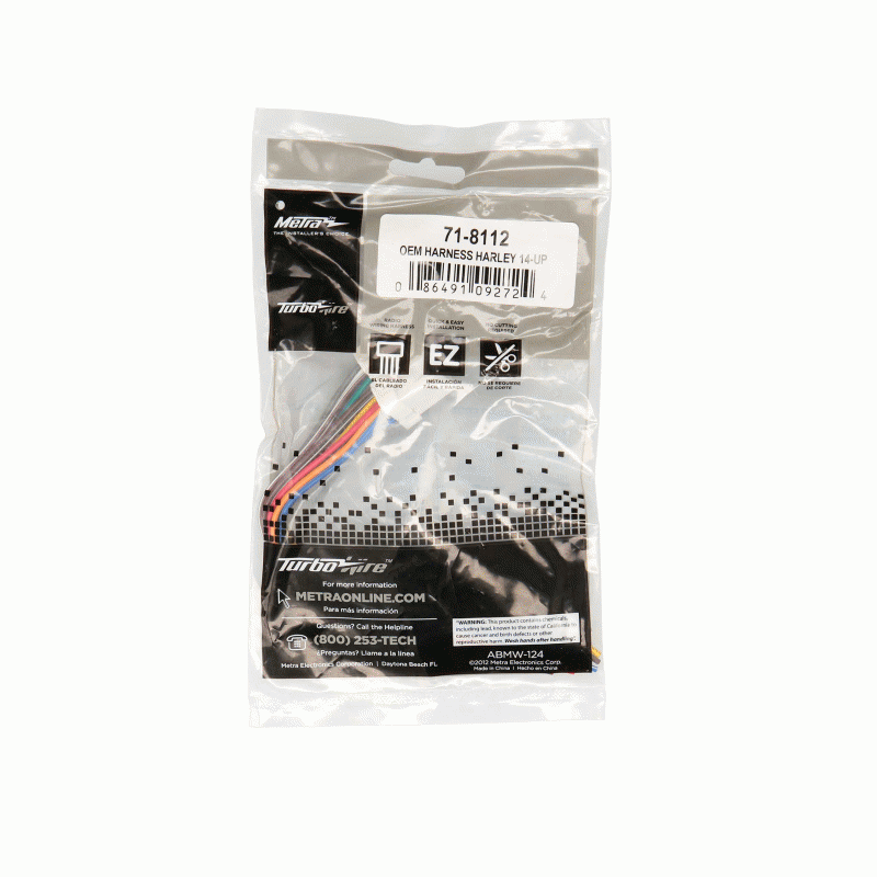 Metra 71-8112 Factory Replacement Wire Harness for Select Lexus/Toyota