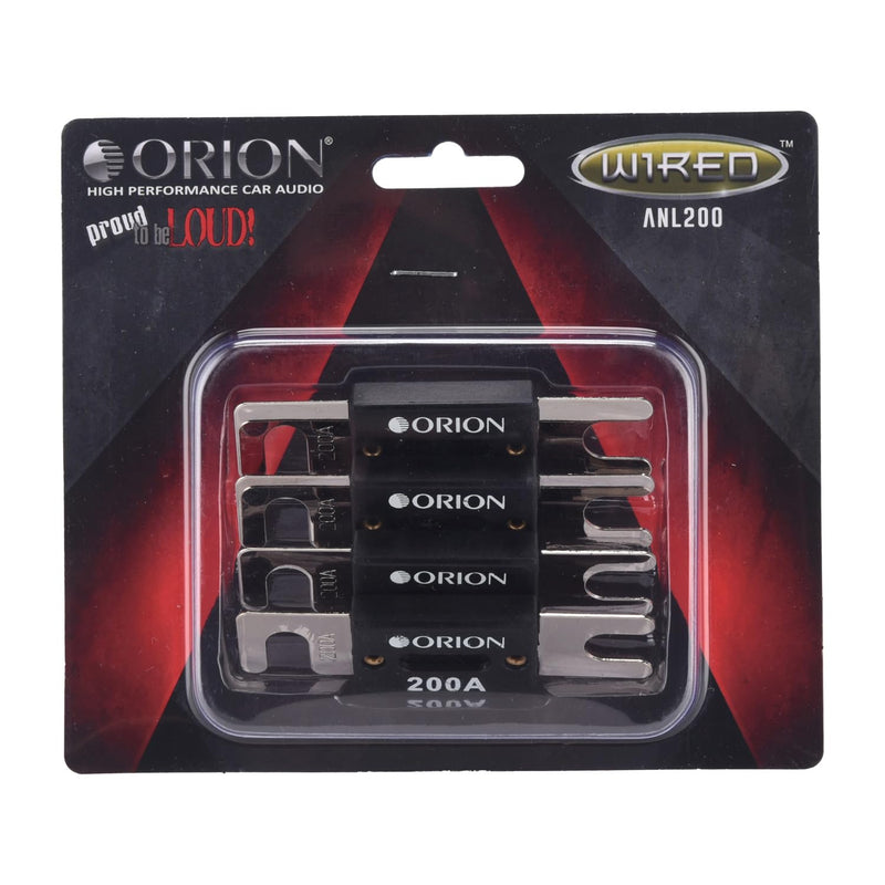 Orion ANL200 Car Audio ANL 200 Amp Fuse - Pack of 4