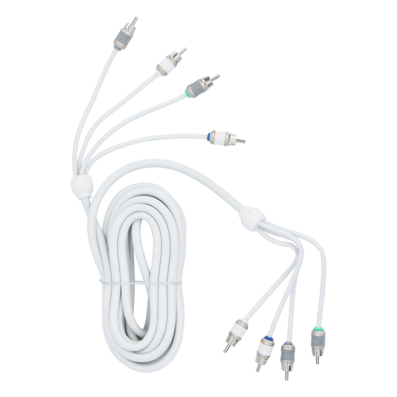 T-Spec V10R174 v10 Series 4-Channel Marine Grade Ultra-flexible RCA Audio Cable 17FT