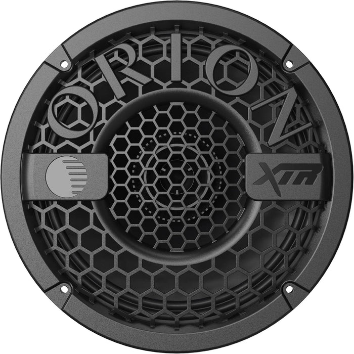 Orion XMT65.4 6.5” 350W RMS 4 Ohm Water-Resistant Midrange Coaxial Speakers W/ Grills (Pair)