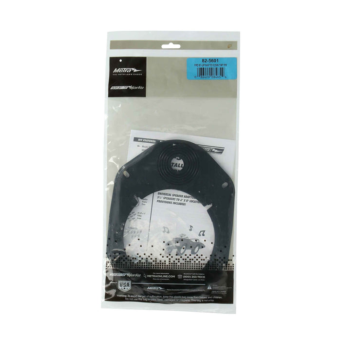 Metra 82-5601 Universal Adapter 5.25" Speaker & Tweeter to 5x7 (pair)