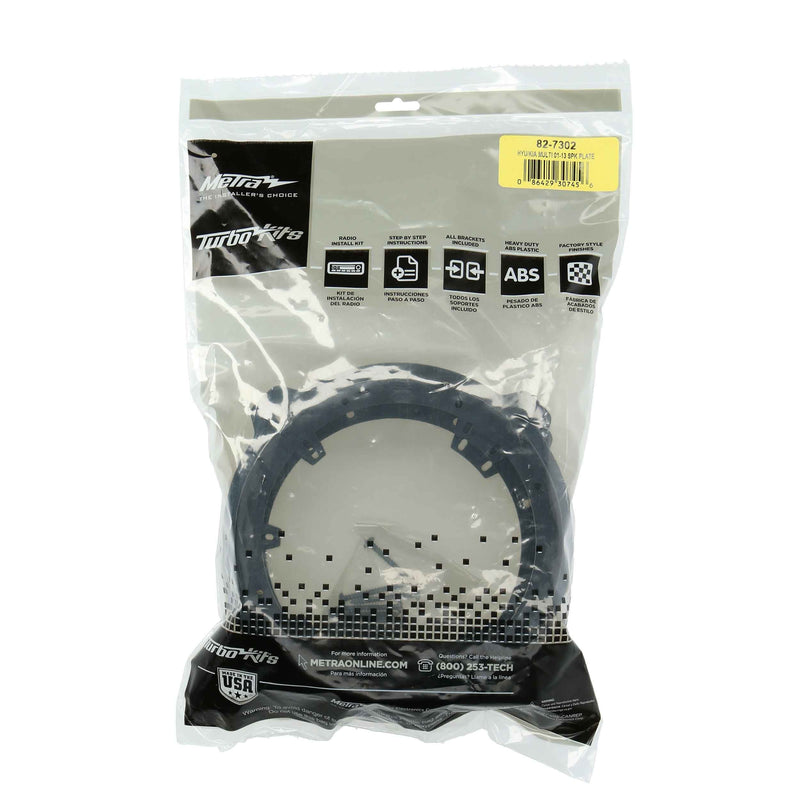 Metra 82-7302 6in-6.75in Speaker Adapter Select Hyundai/Kia 2001-2013