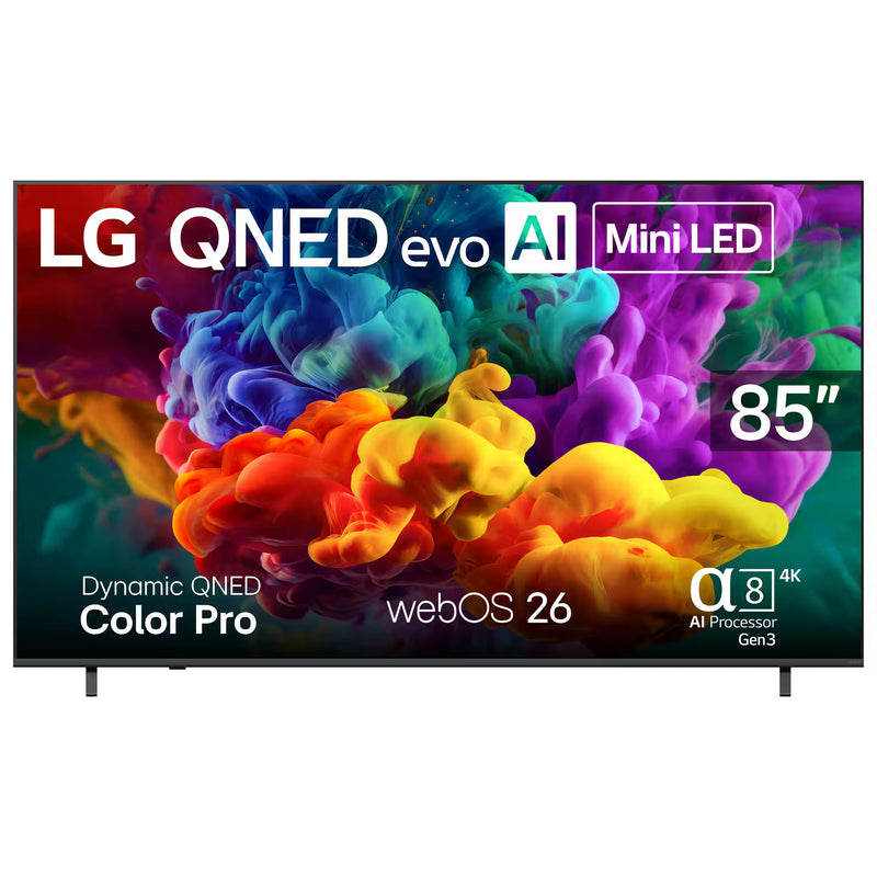 LG 85" Class QNED 84B Series evo AI Mini LED 4K Smart TV 2026 (85QNED84BUA)