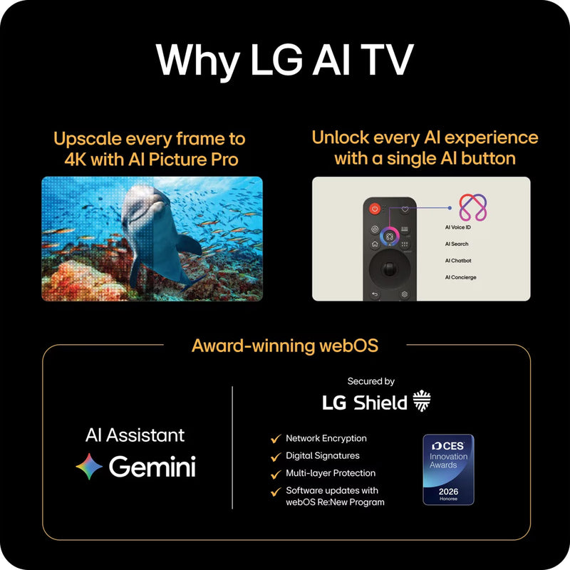 LG 85" Class QNED 84B Series evo AI Mini LED 4K Smart TV 2026 (85QNED84BUA)